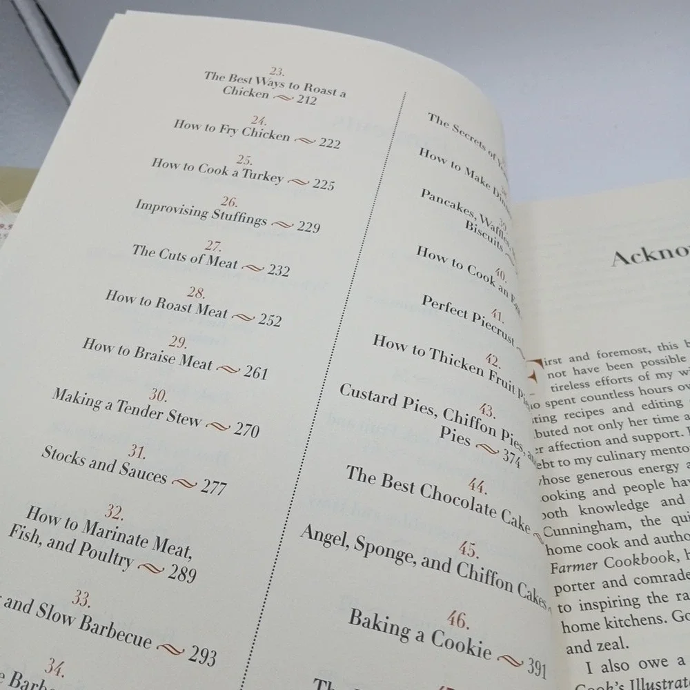 Cook's Bible The Best of American Home Cooking Christopher Kimball NOS